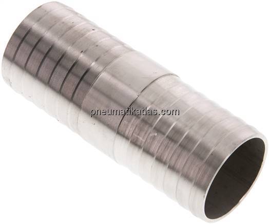 Schlauchverbindungsrohr 38 (1-1/2")mm-38 (1-1/2")mm, 1.4301