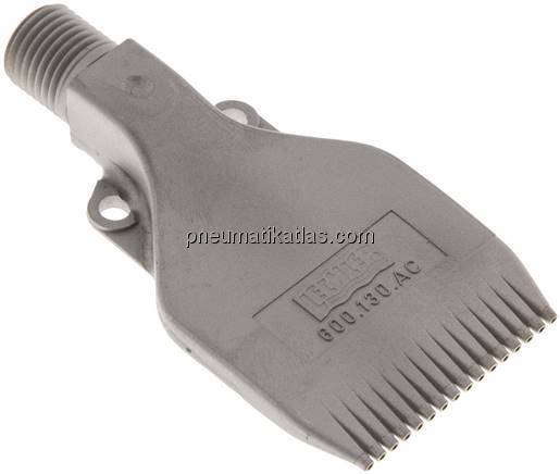 Mehrkanal-Fächerdüse, 42mm, G 1/4", 1.4404