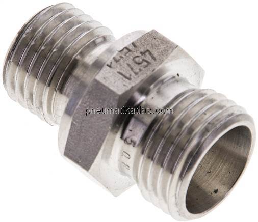 Gerade Schneidringverschr. M 14x1,5-10 L (M16x1,5), ohne Mutter & Schneidring, 1