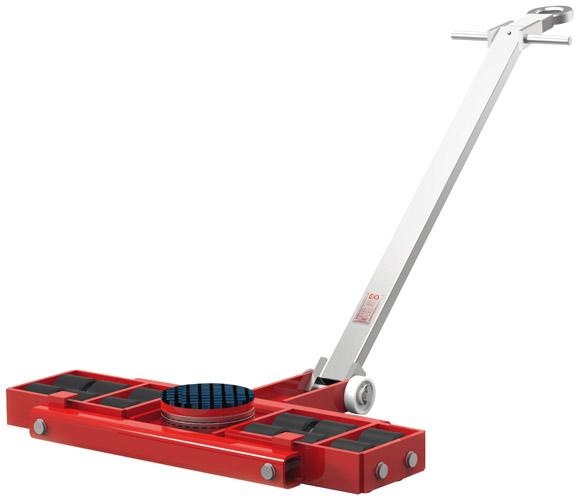 Transportfahrwerk 9000 kg 320x200 mm