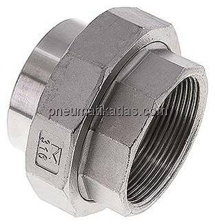 Anschweißverschraubung kon. dicht. Rp 2"(IG)-60,3mm