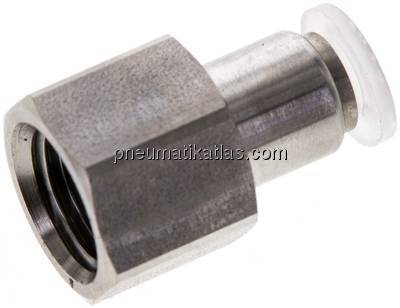 Steckanschluss m. Innengew. G 1/4"-6mm, IQS-PP
