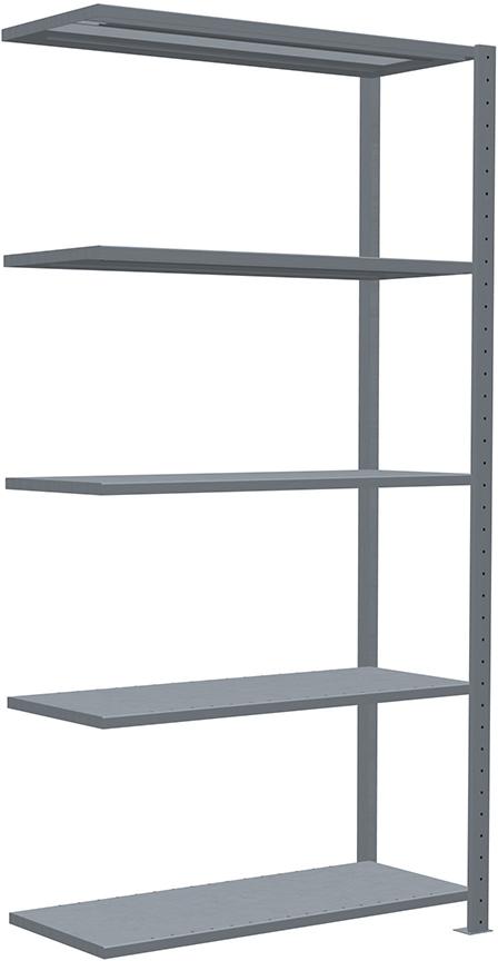 Steckregal B1000xT400xH2000 mm Anbaufeld 5 Böden vzk Fachlast 330kg