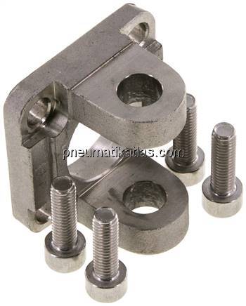 ISO 15552-Gabelschwenkbefestigung 32 mm, 1.4401