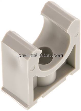 Rohrklemme 20mm, Polypropylen (grau)