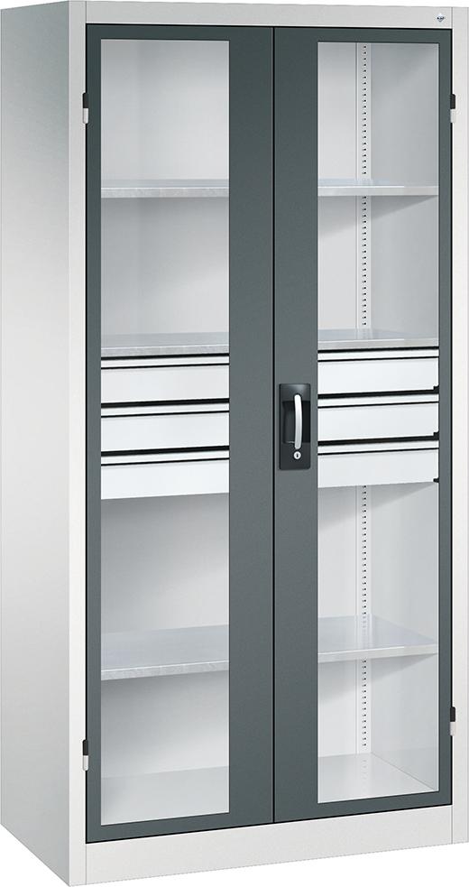 Flügeltürenschr. Acurado H1950xB930xT500mm