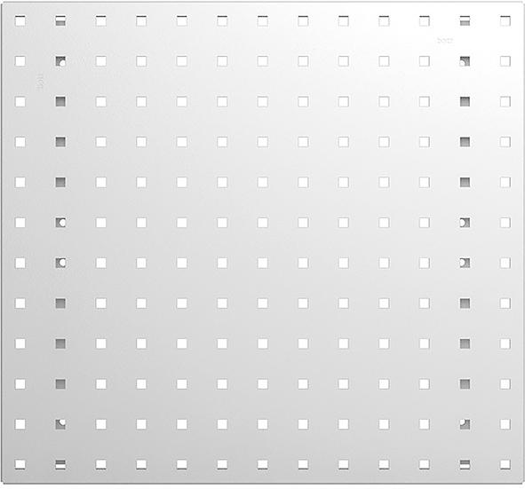 Lochplatte B495xH457 mm lichtgrau RAL 7035 bott