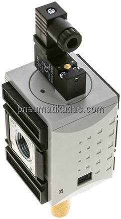 FUTURA 3/2-Wege Magnetventil (NC), G 1/2", 115 V AC, Futura 2