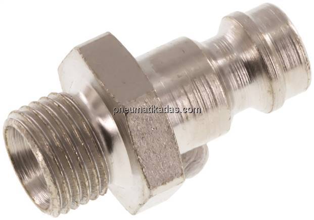 Kupplungsstecker (NW5) G 1/8"(AG), Stahl verzinkt