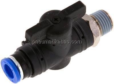 Absperrhahn R 1/4"-8mm, IQS-Standard