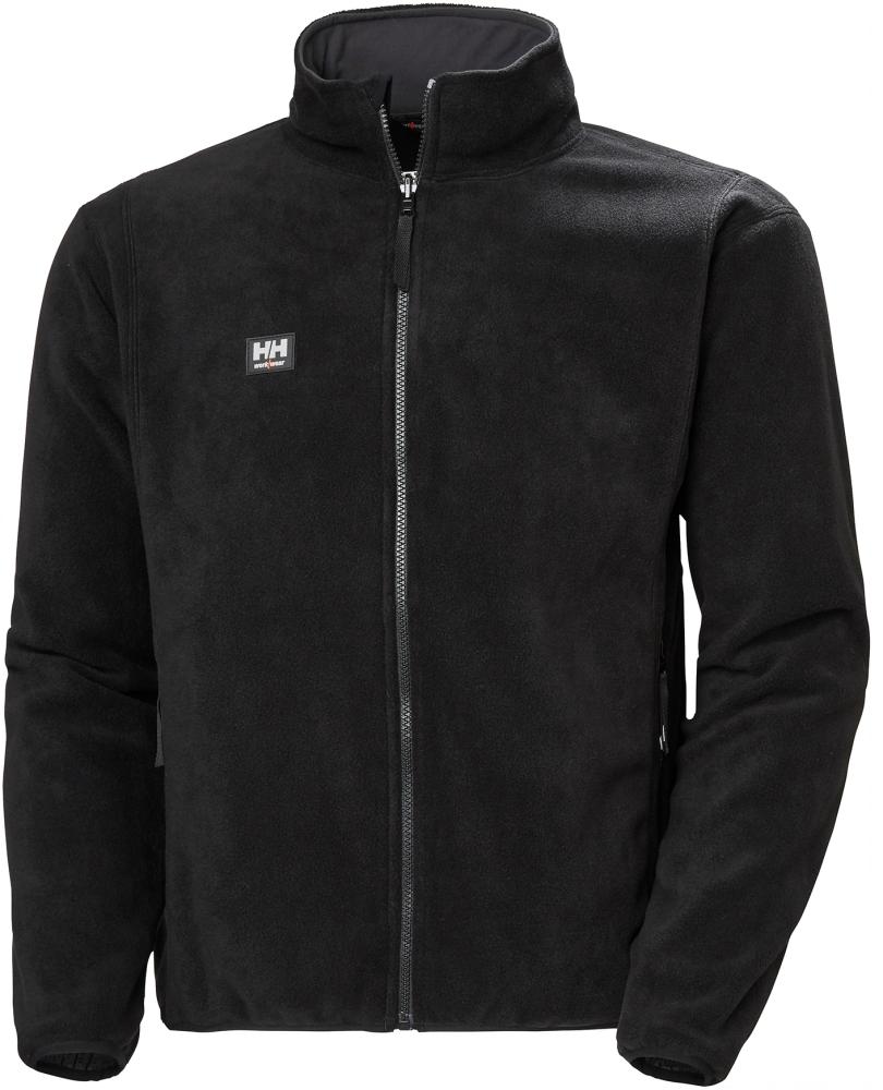 Fleecejacke Manchester, Zip-in, schwarz, Gr.2XL
