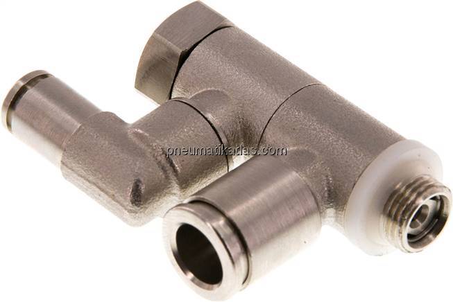 Stoppverschraubung G 1/8"-8mm, mit Handnotbetätigung IQS-MSV