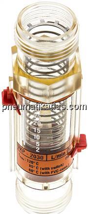 Durchflussmesser G 1" (AG), 2 - 30 l/min für Öl (100 cSt)