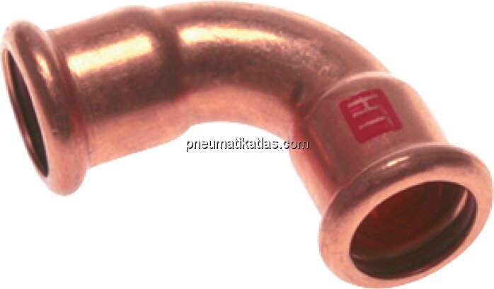 Exemplarische Darstellung: Bogen 90° mit Innenpres