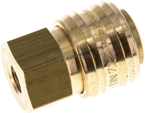 Kupplungsdose (NW7,2) G 1/8"(IG), Messing