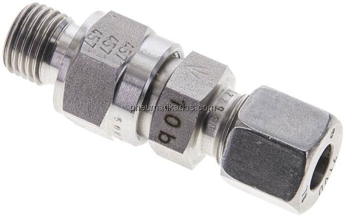 Hydraulik-Rückschlagventil 8 L (M14x1,5)-G 1/4", 1.4571
