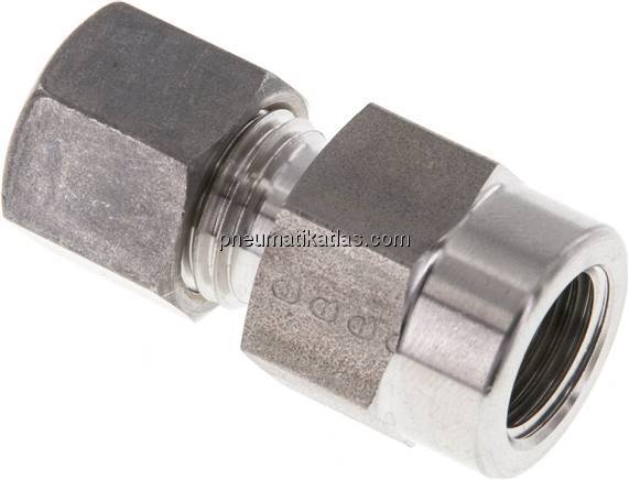 Manometer-Schneidringverschr. G 1/4"-8 L (M14x1,5), Klemmring 1.4571 (NC)