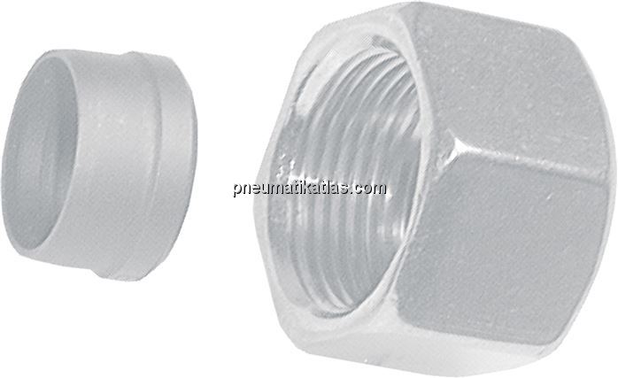 Exemplarische Darstellung: Außengewinde Schlauchni