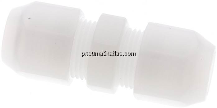 Gerade Schlauchverbindung 14x12mm, PVDF (FDA)