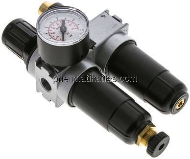 MULTIFIX Wartungseinheit (0), 2-tlg., G 1/4", 0,2 - 6 bar