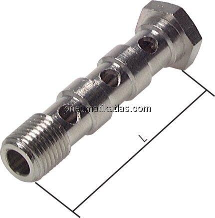 Exemplarische Darstellung: Hohlschraube (3-fach)