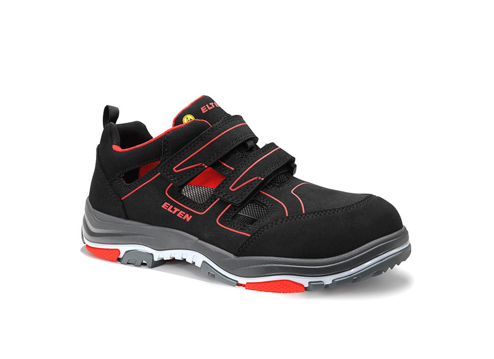Sicherheitssandale ANTHONY red Easy ESD S1 Typ 3