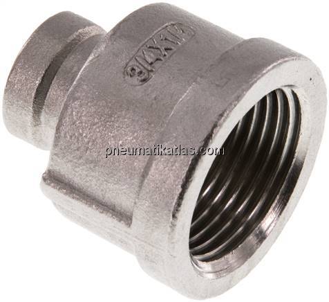 Rundmuffe Rp 3/4"-Rp 1/4", 1.4408