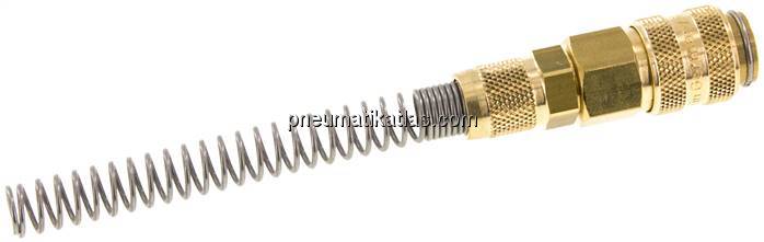 Kupplungsdose (NW5) 6x4mm Schlauch m. Knickschutz