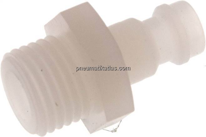 Kupplungsstecker (NW5) G 1/4", PVDF