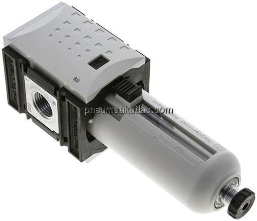 FUTURA Filter, G 1/2", Kunststoffbehälter mit Schutzkorb