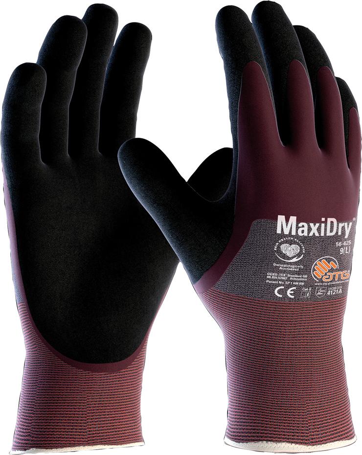 Handschuh MaxiDry 3/4 beschichtet Gr.10 ATG