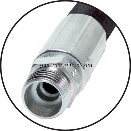 Detailansicht: Anschluss 2 (Außengewinde)