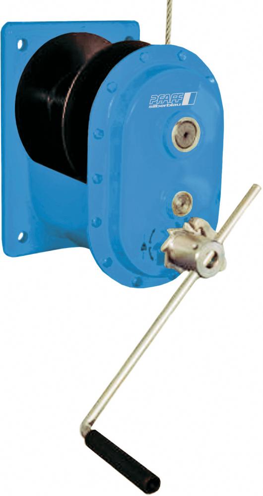 Handseilwinde MWS für 10 mm Seil Traglast 1.Lage 1500 kg