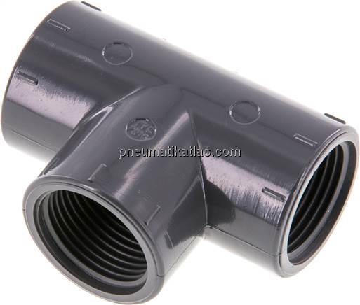 T-Stück Rp 3/4" (IG), PVC-U