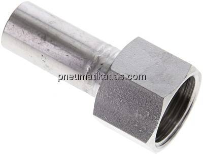 Pressfitting, Übergangsmuffennippel 18mm außen/Rp 3/4" IG