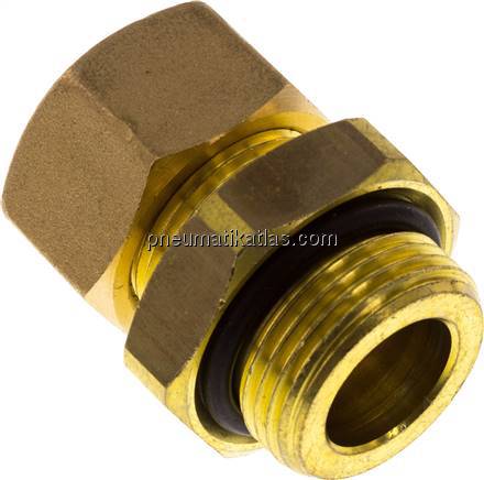 Gerade Klemmringverschraubung G 3/4"-18 (M24x1,5)mm, Messing