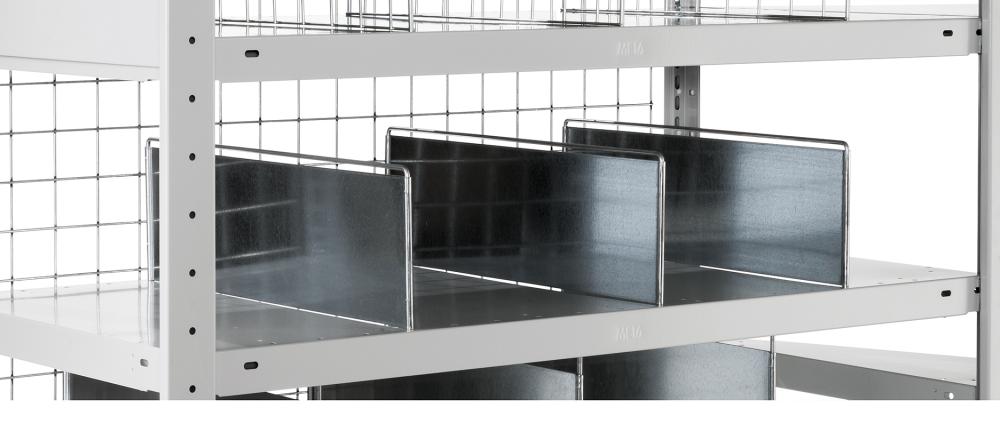 Fachteiler durchgehend T400xH600 mm verzinkt META