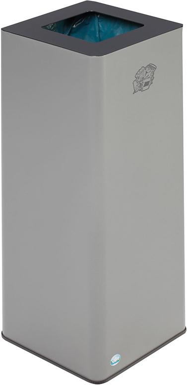 WSG Quadro 79, silber besch., Aufsatz anthrazit (7021) besch.