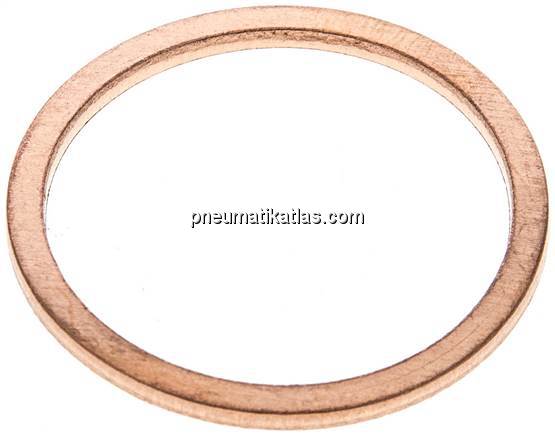 Dichtring aus Kupfer (30,3x35,9x2 mm)
