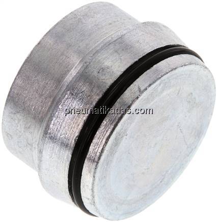 Verschlussstopfen ohne Mutter 42 L, Stahl verzinkt