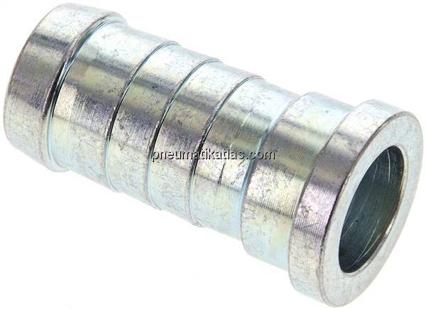 Schlauchnippel, flachdichtend 17 - 18mm, für M 26x1,5