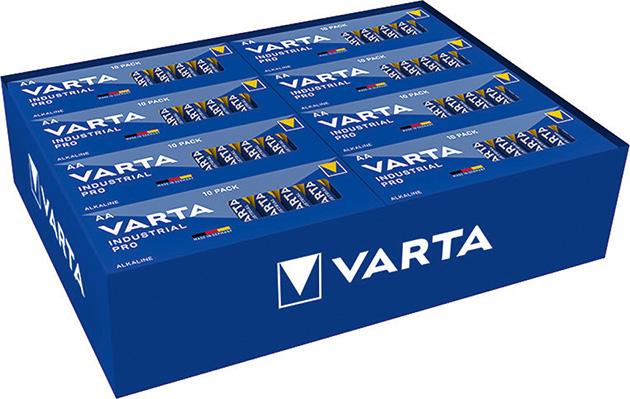 Batterie Industrial Pro AA Karton a 400 Stück VARTA