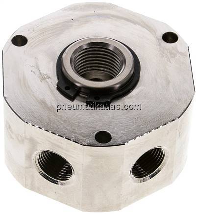 Drehverteiler G 3/4"-6x G 3/8", 6-fach, Standard