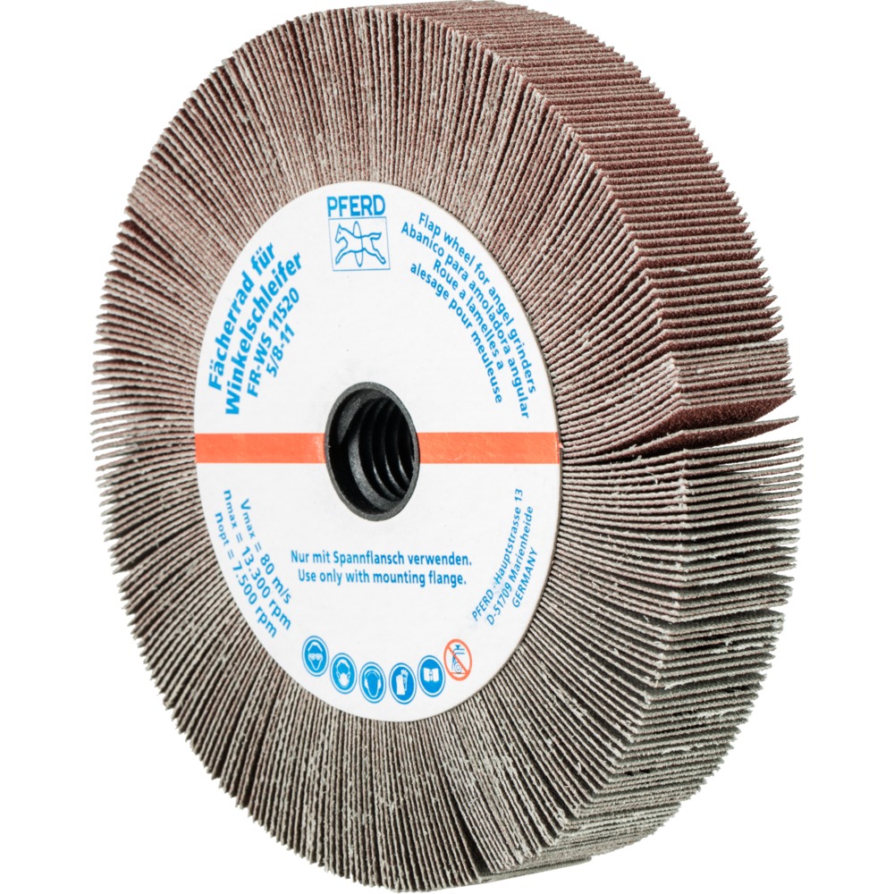 Fächerschleifwerkzeuge FR WS 11520 5/8-11 A 120