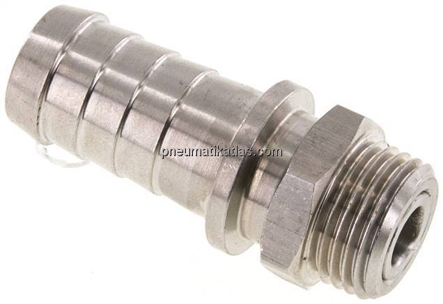 Gewindetülle, drehbar R 1/2"-19 (3/4")mm, 1.4301, PN 24