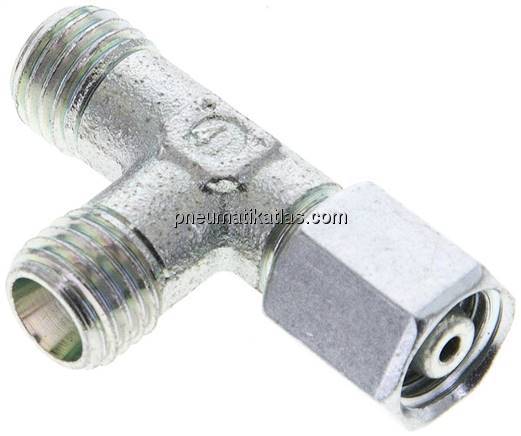 Einstellb. L-Schneidringverschraubung 6 L (M12x1,5), ohne Mutter & Schneidring, 