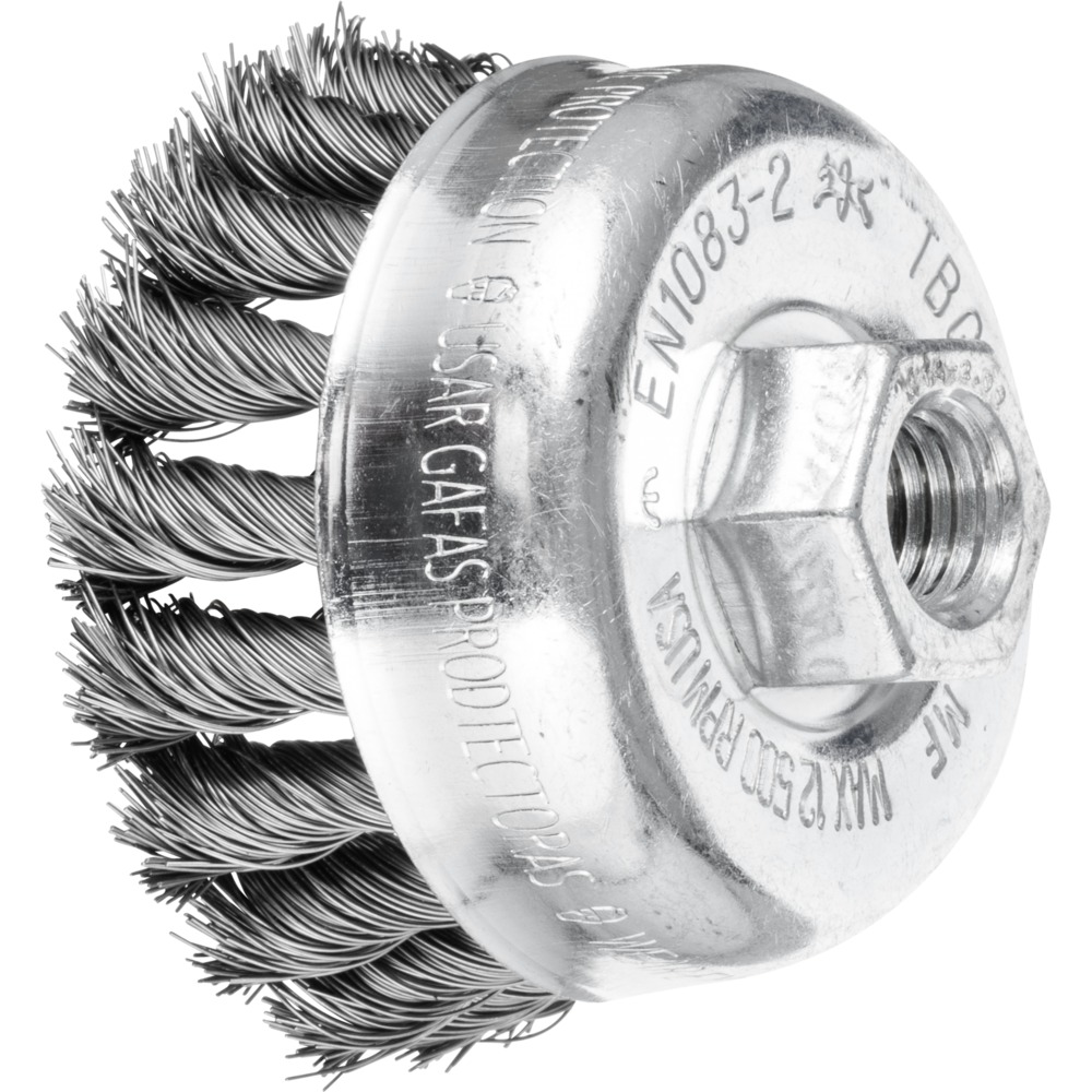 Topfbürsten mit Gewinde TBG 65/M14 ST 0,35