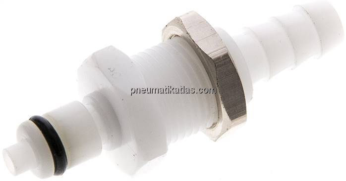 Schott-Kupplungsstecker (MC) mit Schlauchtülle, POM