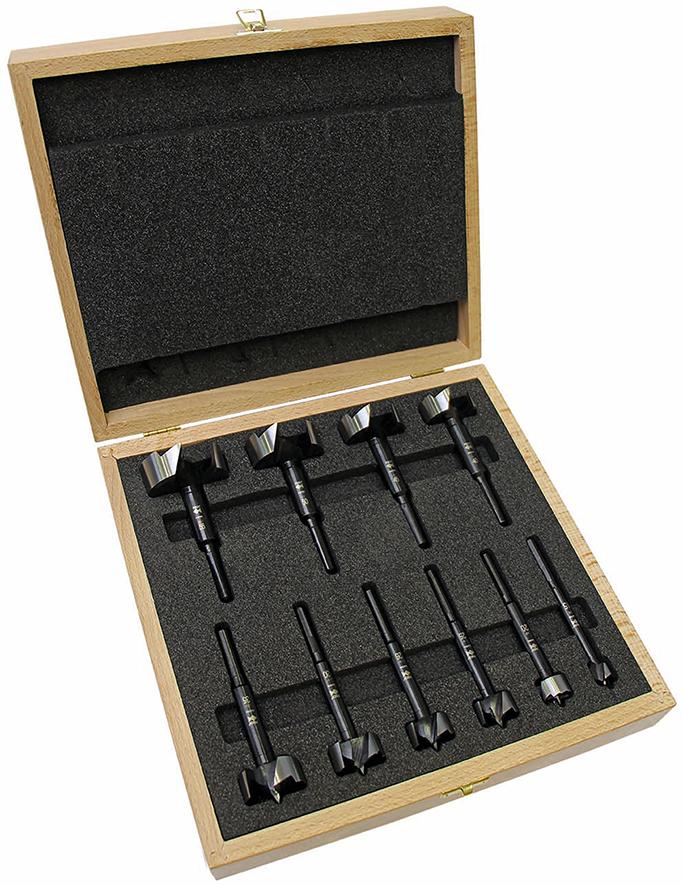 Forstnerbohrer-Satz Black Shark Pro 10tlg. 15 - 55mm