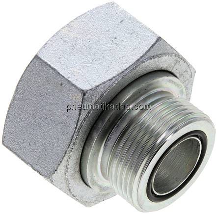 ORFS-Verschraubung UN 2"-12(IG)-UN 1-7/16"-12(AG)